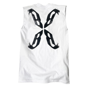 White “Soulja Wings” muscle shirt